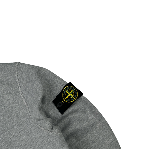 Stone Island 2020 Grey Crewneck Sweatshirt - Medium