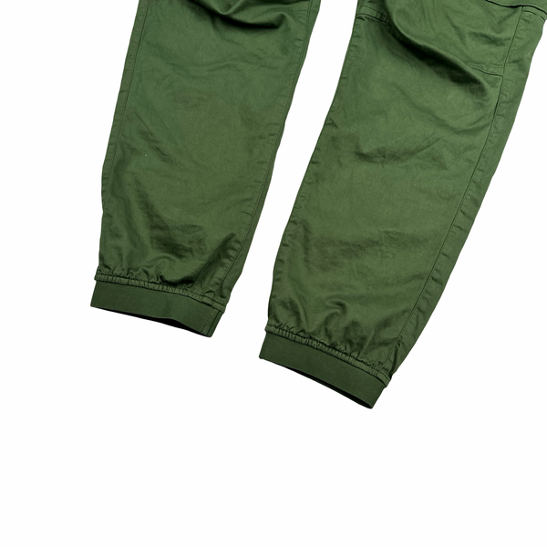 Stone Island 2022 Green RE T Cargo Trousers - Large