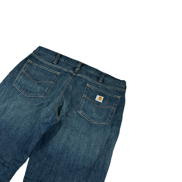 Carhartt Dark Denim Loose Fit Jeans - 38"