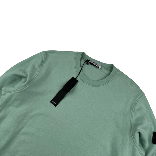 Stone Island 2024 Mint Green Crewneck Jumper - XL