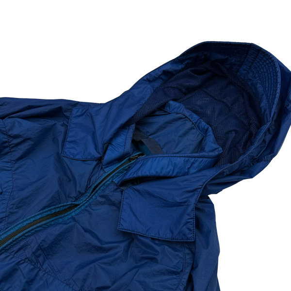 Stone Island x Nike Blue Hyperlight Membrana Windrunner Jacket - Small