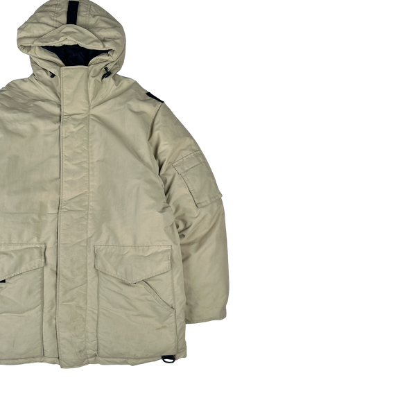 Armani Jeans 2000's Heavyweight Down Filled Long Puffer Jacket - Small