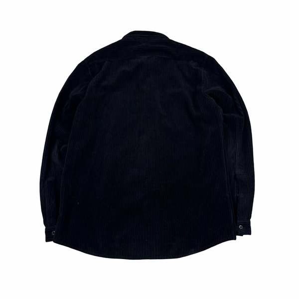 Stone Island 2019 Black Jumbo Corduroy Overshirt - XL
