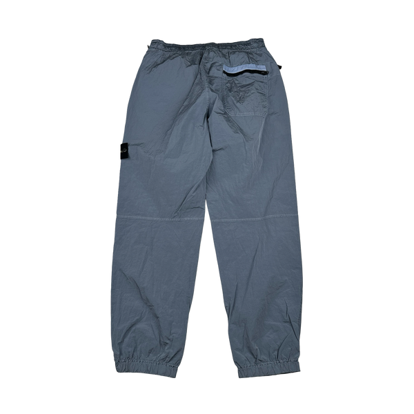 Stone Island 2024 Blue Nylon Metal Econyl Trousers - 29" &  31"