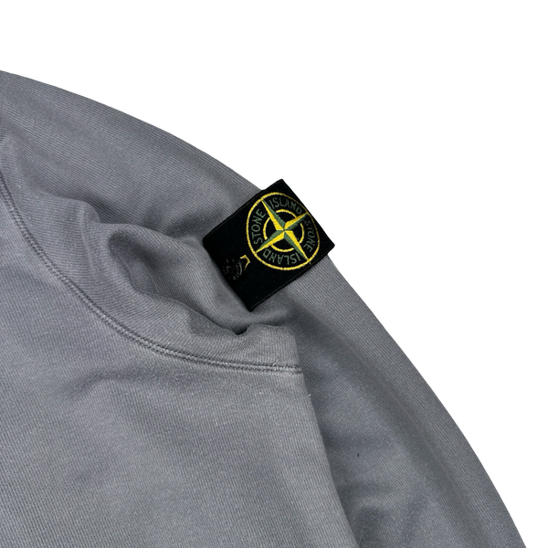Stone Island 2018 Grey Cotton Lightweight Knit Jumper - 3XL