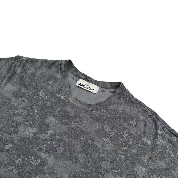 Stone Island 2016 Grey Camo Cotton T Shirt - XL