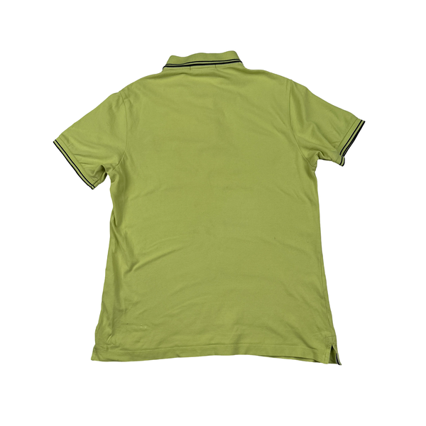Stone Island 2019 Yellow Green Polo Shirt - Medium