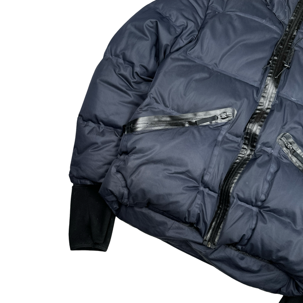 Hooded Jacket Fashion Mens Stone Island Puffer Jacket Stone Island 2010  Welded Down Balaclava Puffer Jacket Medium