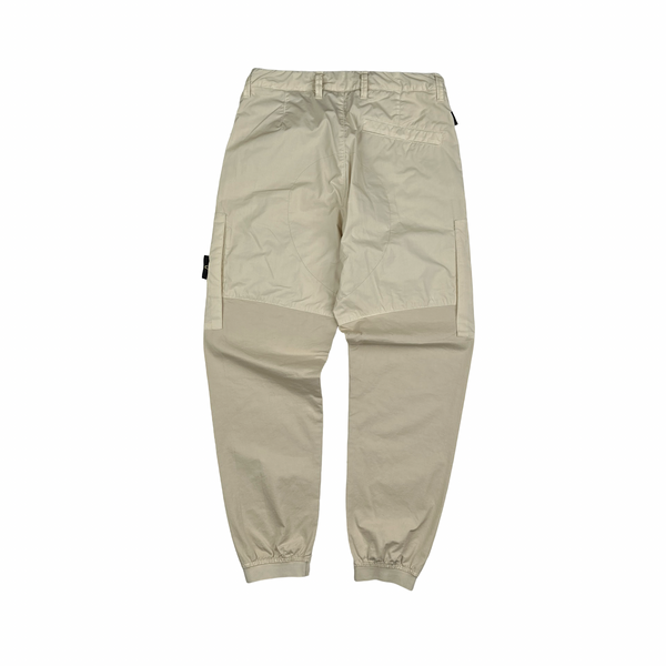 Stone Island 2020 Beige Cargo Trousers - Small
