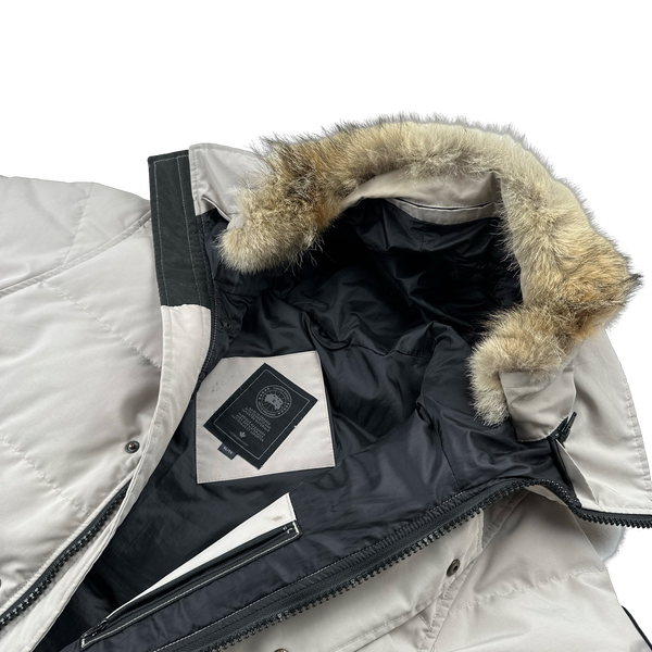 ジャケット・アウター  3805M Carson Parka LIMESTONE Canada Goose Mens Down *Parka Carson - Limestone - Due West