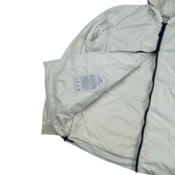 Stone Island White Nylon Skin Touch TC Jacket - XL