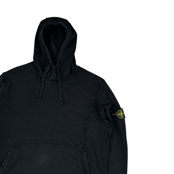 Stone Island 2021 Black Pullover Hoodie - XL
