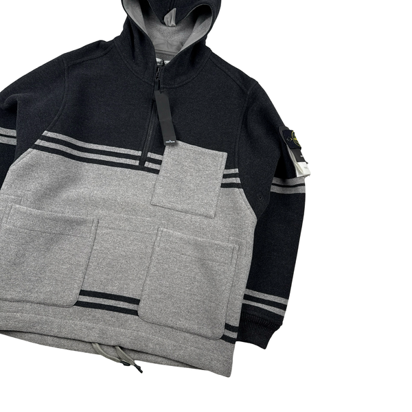 Stone Island 2019 Panno Jaquard Pullover Wool Jacket - Large