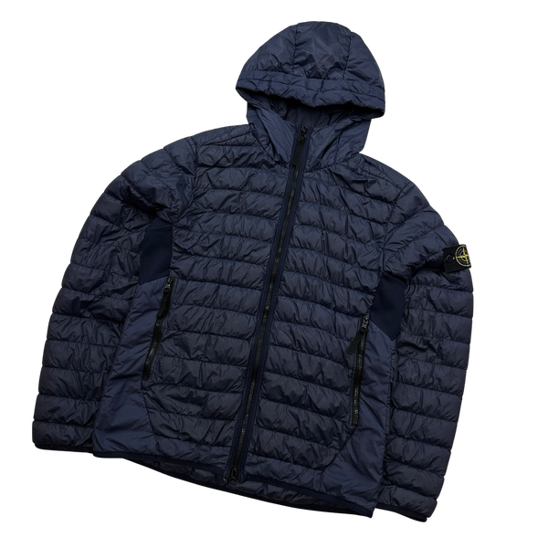 Stone Island 2018 Navy Blue Down Filled Puffer - Medium