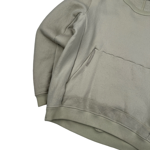 Stone Island 2018 Beige Wool Ghost Crewneck - Medium