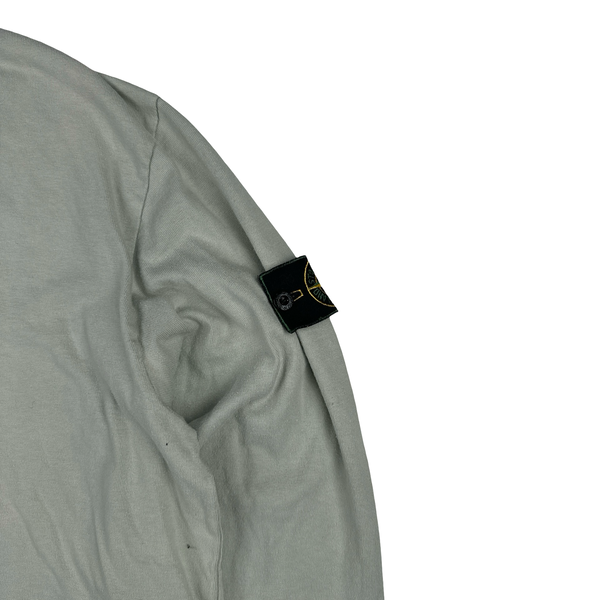 Stone Island 2000 Vintage Cotton Quarter Buttoned Jumper - XXL