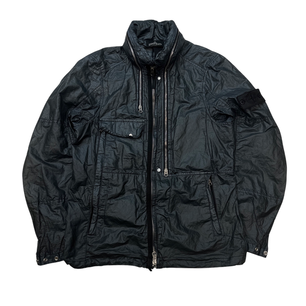 Stone Island Black Opak Shadow Project Jacket - Medium