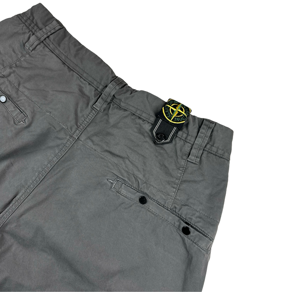 Stone Island 2008 Grey Straight Fit Trousers - 34"