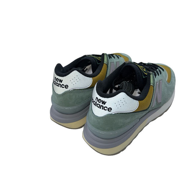 Stone Island x New Balance 574 Dark Green Legacy Trainers - UK 9.5