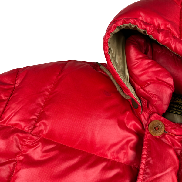 Ralph Lauren Red Down Filled Arctic Jacket - Small