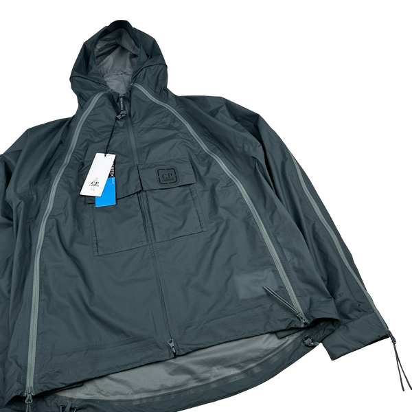 CP Company Metropolis Lightweight Pertex Multi Zip Jacket - Large
