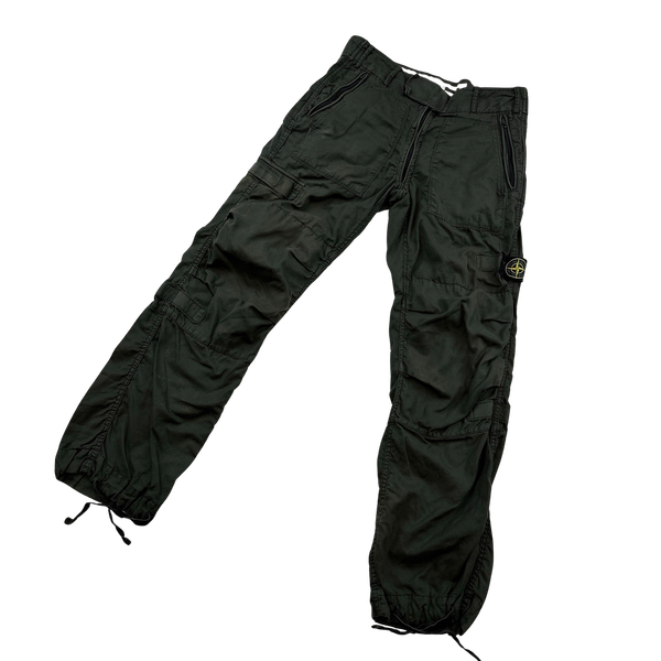 Stone Island 2007 Thick Cotton Cargo Trousers - 30"
