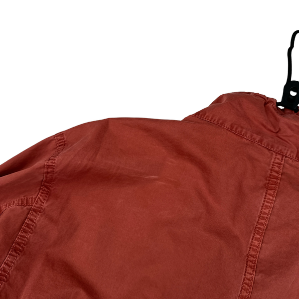 Stone Island 2020 Terracotta Smock Pullover Overshirt - Large