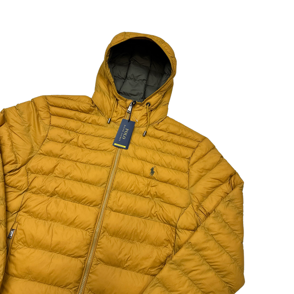 Ralph Lauren Yellow Padded Puffer Jacket - Medium & Large