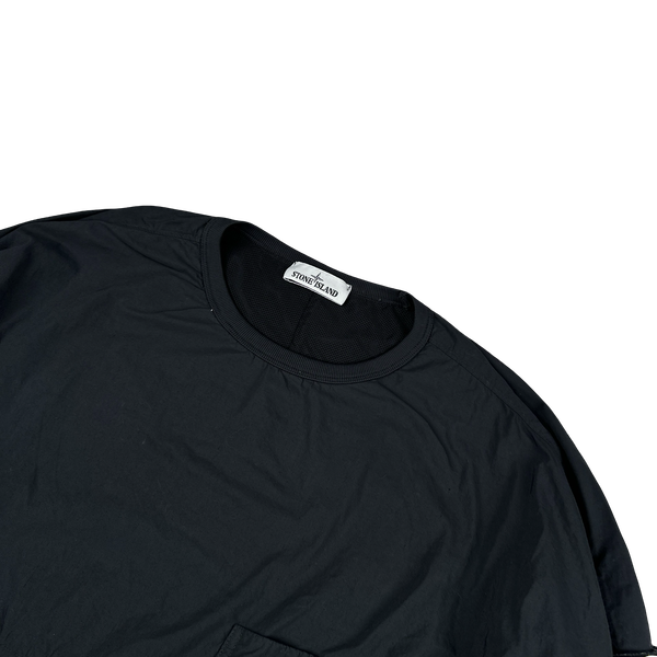 Stone Island 2021 Black Naslan Light Pullover -  Large
