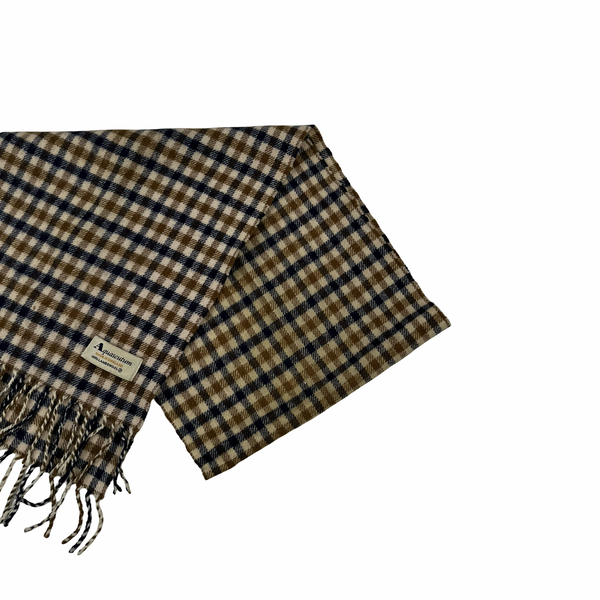 Aquascutum Classic Nova Checked Scarf