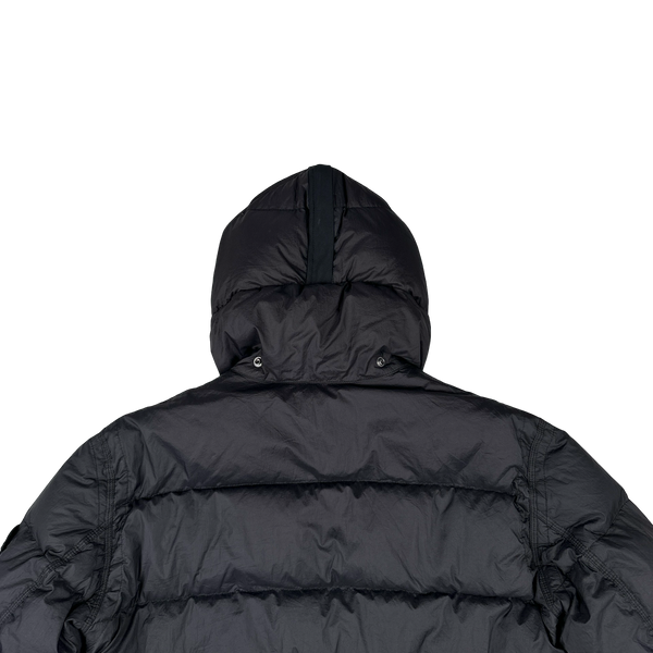 Stone Island 2015 Black Reversible Down Puffer Jacket - Large