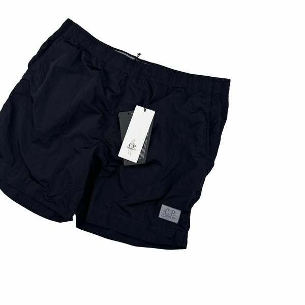 CP Company Navy Chrome Swim Shorts - Medium