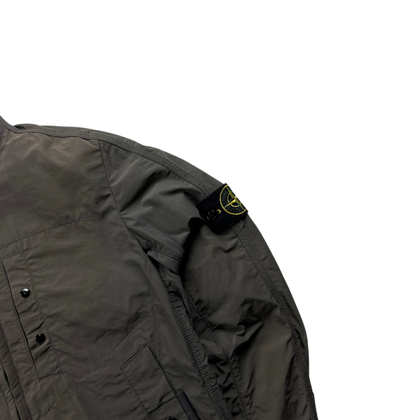 Stone Island 2011 Grey Micro Reps Bomber Jacket - Small