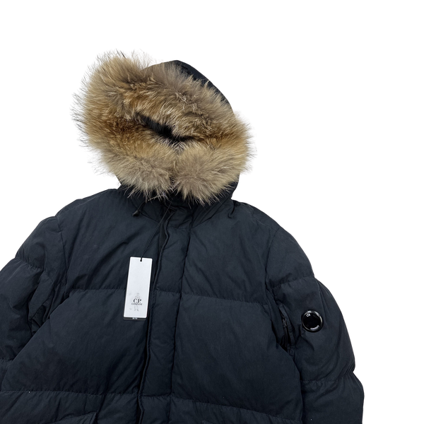 CP Company Navy 50 Fili Puffer Jacket - XXL