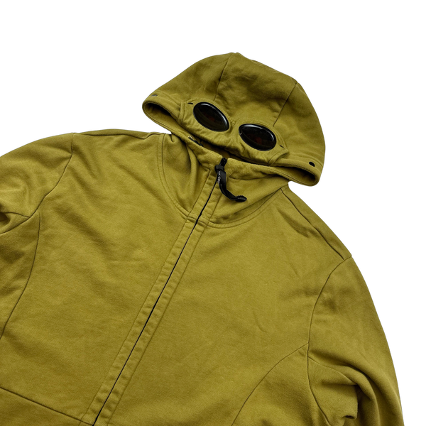 CP Company Chartreuse Cotton Hoodie - XXL