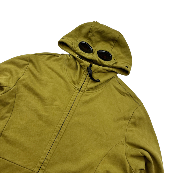 CP Company Chartreuse Cotton Hoodie - XXL