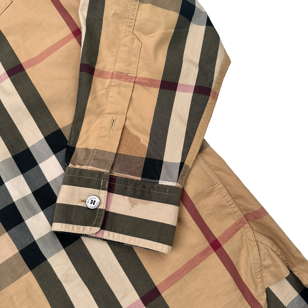Burberry Nova Check Button Up Shirt - Large