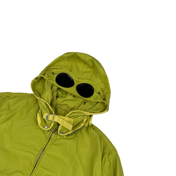 CP Company 2009 Lime Nylon Goggle Jacket - XL