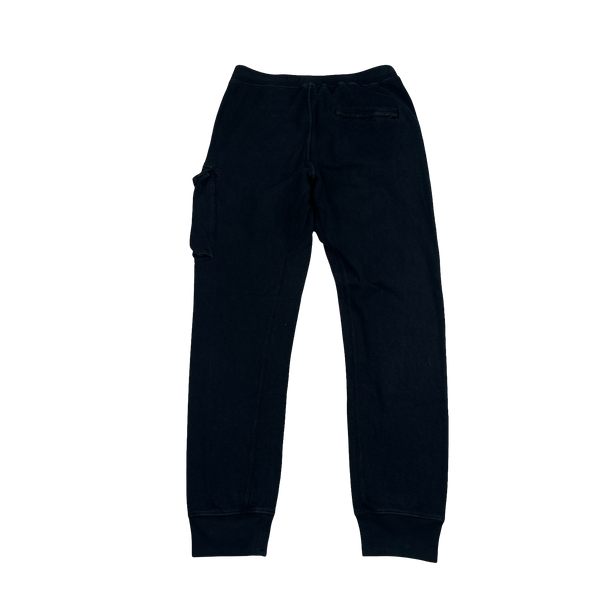 Stone Island 2019 Black Cotton Jogging Bottoms - Medium