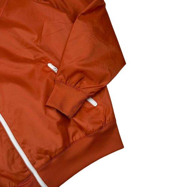 Nike Orange Lightweight Windrunner Hooded Zipped Jacket - Small