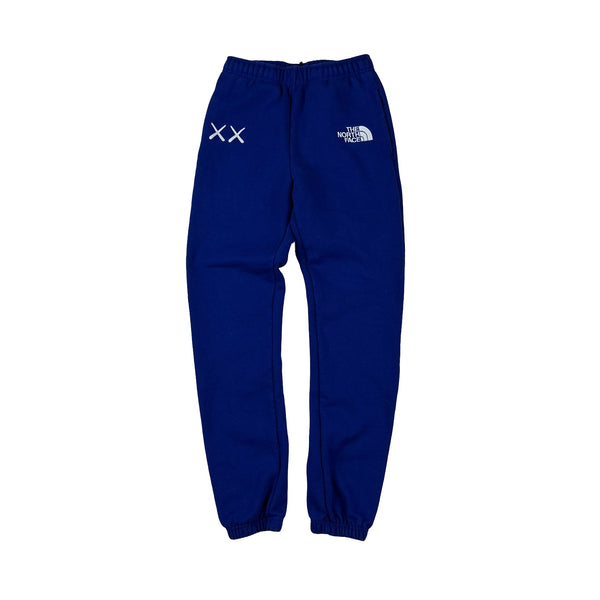 North Face X Kaws Electric Blue Full Tracksuit - XS
