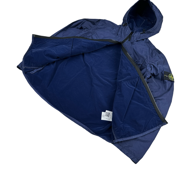 Stone Island 2015 Blue Lamy Flock Jacket - XL