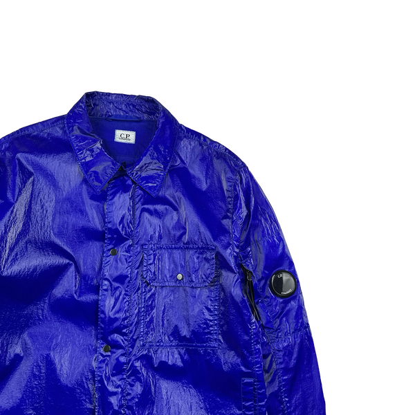 CP Company Blue Cristal Overshirt - Medium
