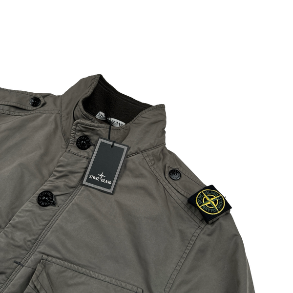 Stone Island 2008 Brown David TC Shoulder Badge Field Jacket - XL