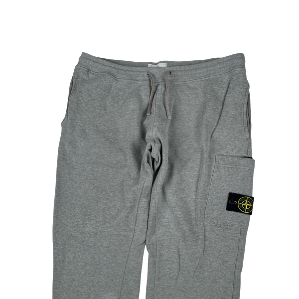 Stone Island Grey Cotton Cargo Trousers - XXL