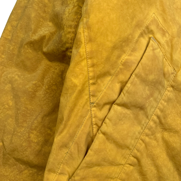CP Company Orange Nycra Re-Colour Goggle Hooded Jacket - Large