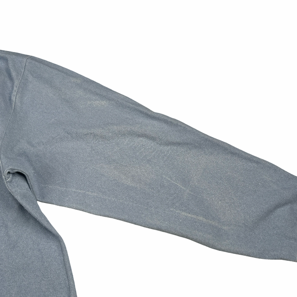 Stone Island 90s Light Blue Spellout Vintage Crewneck Pullover - Large