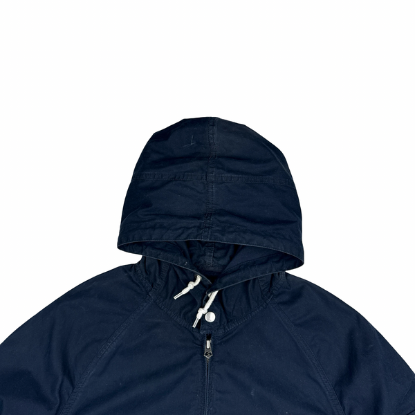 Ralph Lauren Polo Navy Cotton Zip Up Jacket - Large