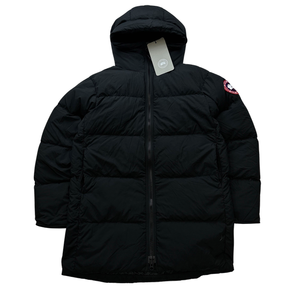 Canada Goose Black Laurence Long Puffer Parka Jacket - Small