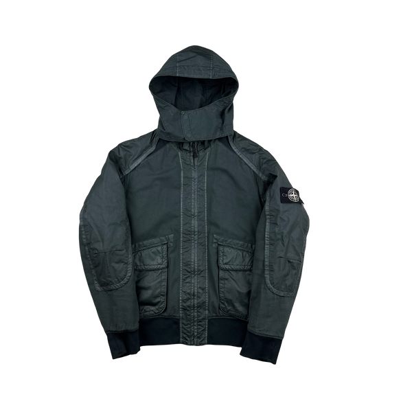 Stone Island 2013 3D Performance Cotton Tela Mussola Gommata Jacket - Large
